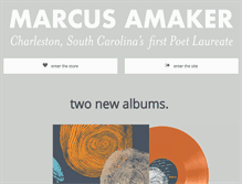 Tablet Screenshot of marcusamaker.com